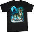 Wolf howling at the moon shirt wolves tshirt nature moutain t-shirt tee shirt Unisex T-shirt, Sweatshirt, Hoodie, Long Sleeve Tee - T-Shirt, Sweatshirt, Hoodie