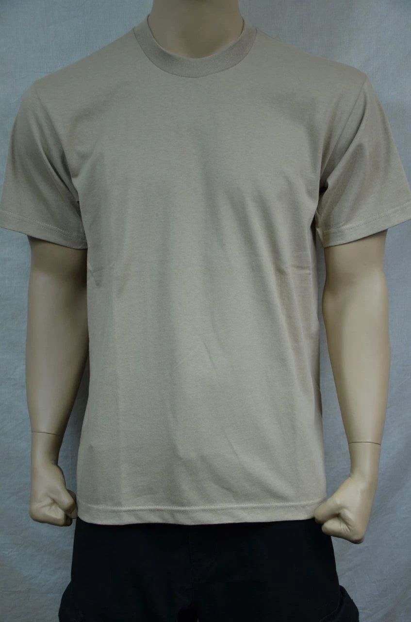 2 NEW PRO5 SUPER HEAVY WEIGHT T-SHIRT KHAKI TEE PLAIN BLANK COTTON S-7XL Unisex T-shirt, Sweatshirt, Hoodie, Long Sleeve Tee - T-Shirt, Sweatshirt, Hoodie
