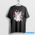 Unicorn Winter Snow Christmas Tshirts Sweater Unisex T-shirt, Sweatshirt, Hoodie, Long Sleeve Tee - T-Shirt, Sweatshirt, Hoodie