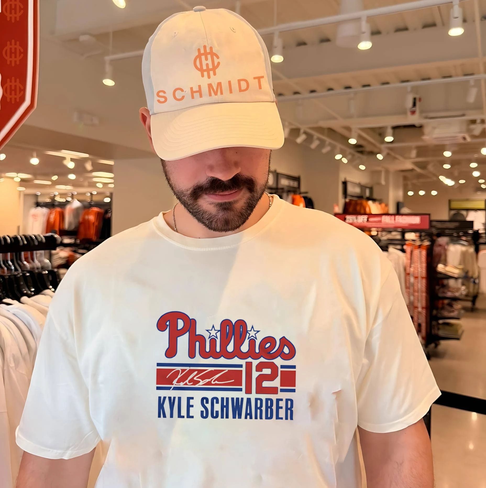 Philadelphia Phillies Kyle Schwarber Signature Name & Number shirt Unisex T-shirt, Sweatshirt, Hoodie, Long Sleeve Tee - T-Shirt, Sweatshirt, Hoodie