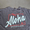 Quiksilver Surf Aesthetic Tee Shirt Preowned Size M Unisex T-shirt, Sweatshirt, Hoodie, Long Sleeve Tee - T-Shirt, Sweatshirt, Hoodie