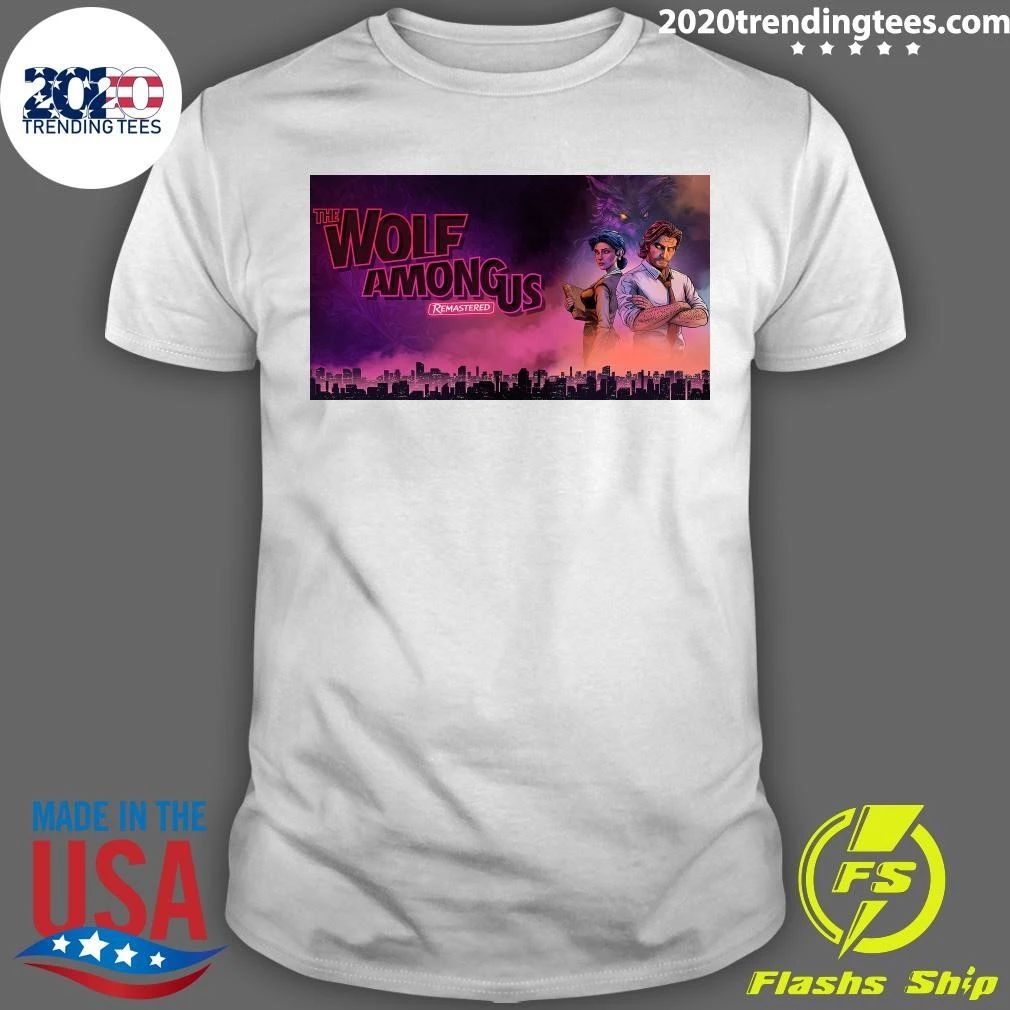 The Wolf Among US Remastered Details Shirt Unisex T-shirt, Sweatshirt, Hoodie, Long Sleeve Tee - T-Shirt, Sweatshirt, Hoodie