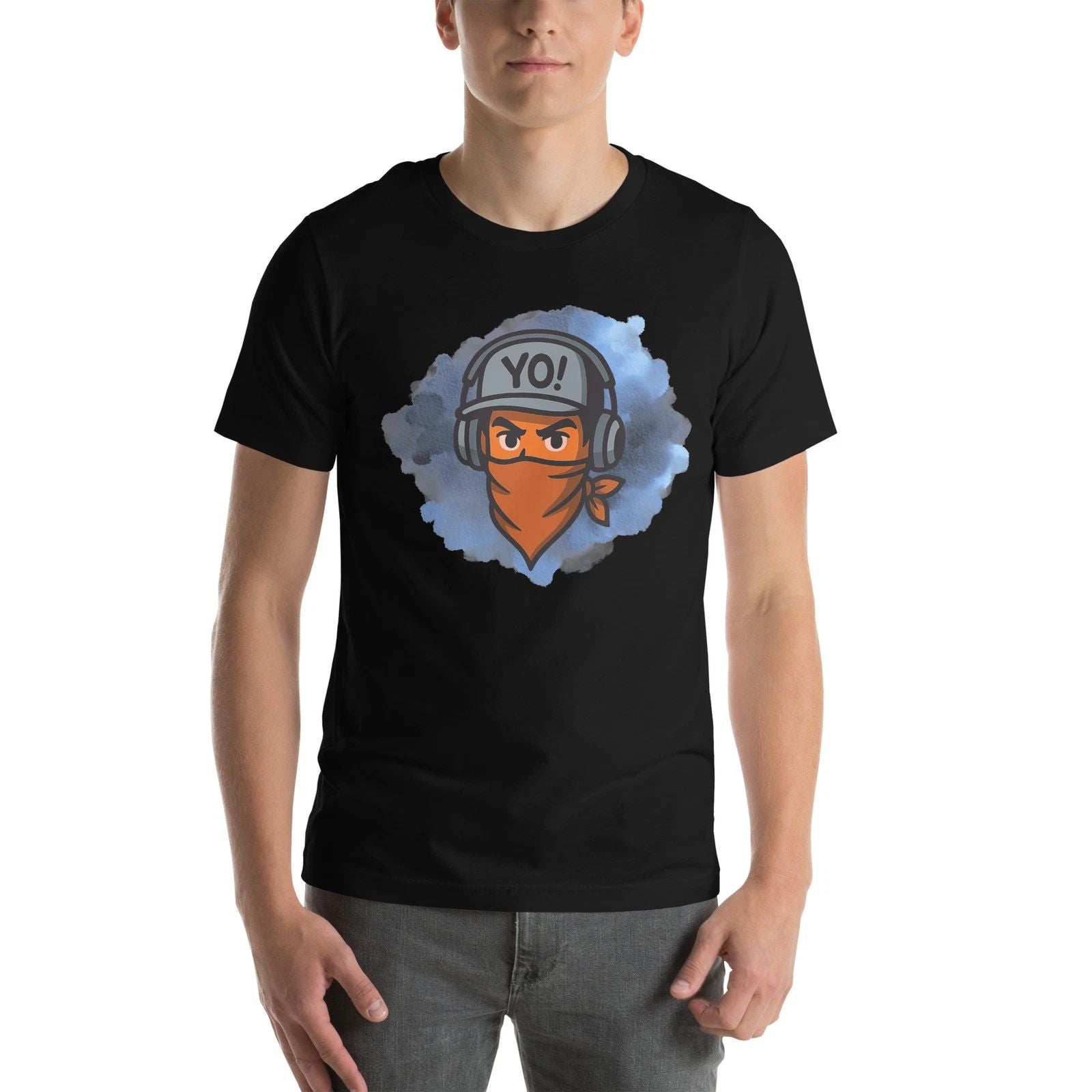 Boy T-Shirt, Urban Hip Hop Cartoon Tee, Street Style Graphic, Youth Rebel Shirt Unisex T-shirt, Sweatshirt, Hoodie, Long Sleeve Tee - T-Shirt, Sweatshirt, Hoodie