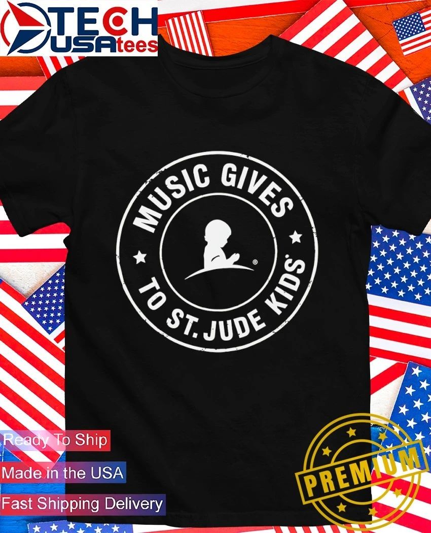 Sixwire Steve Mandile Music gives to St Jude Kids logo shirt Unisex T-shirt, Sweatshirt, Hoodie, Long Sleeve Tee - T-Shirt, Sweatshirt, Hoodie