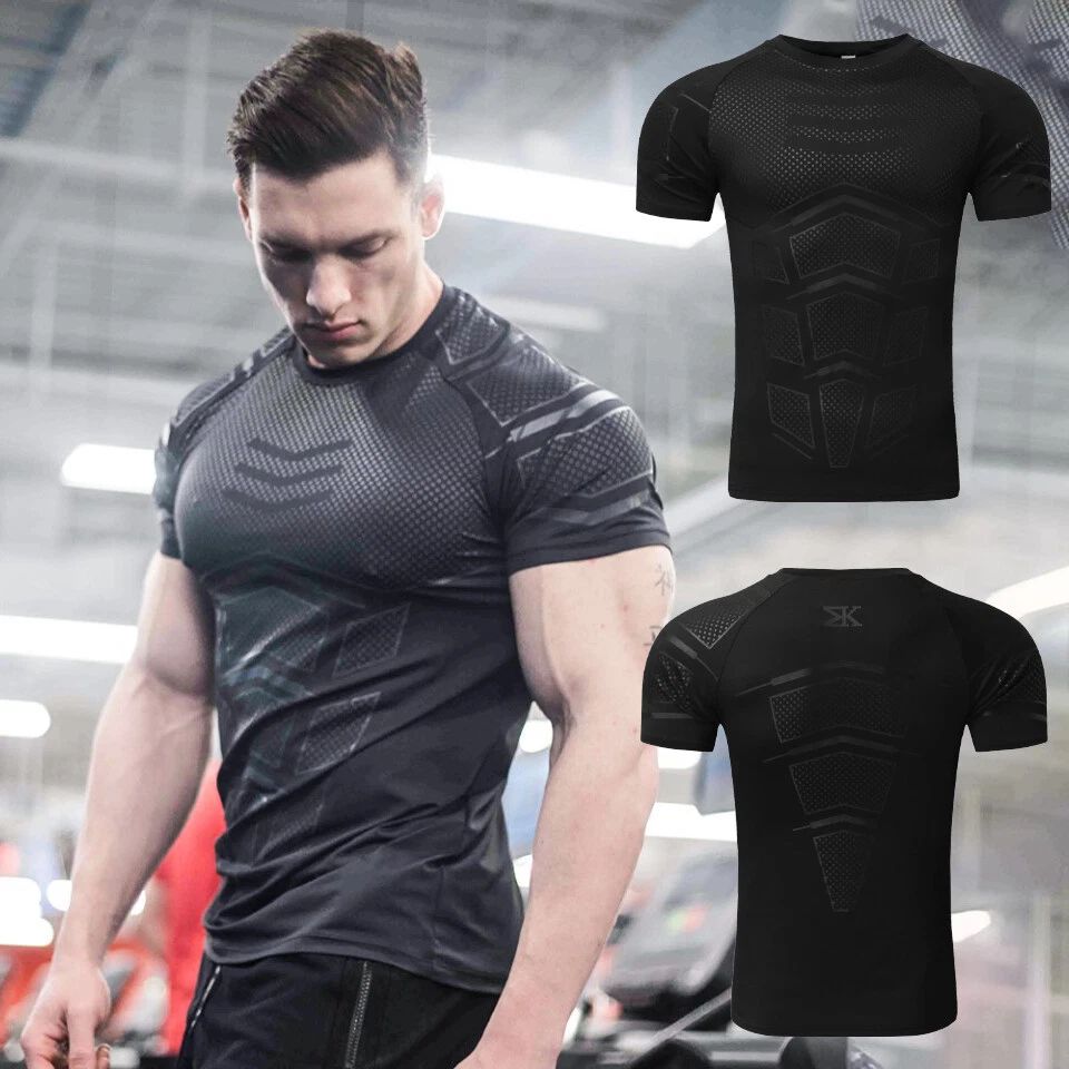 ON SALE!! Compression Athletic Fitness Shirt Base Layer Top Sports Gym Tight Dry Unisex T-shirt, Sweatshirt, Hoodie, Long Sleeve Tee - T-Shirt, Sweatshirt, Hoodie