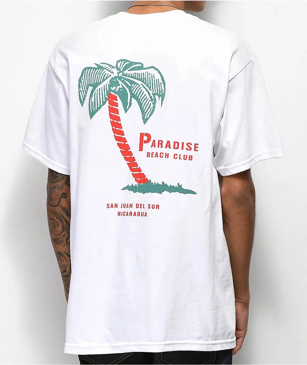 Empyre Mens Paradise Beach Club White Tee Shirt New S, M, L, XL, 2XL Unisex T-shirt, Sweatshirt, Hoodie, Long Sleeve Tee - T-Shirt, Sweatshirt, Hoodie
