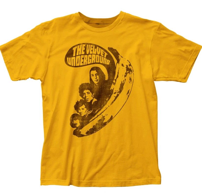 Velvet Underground VU Says Mens T Shirt Rock and Roll Classic Tee New Gold Unisex T-shirt, Sweatshirt, Hoodie, Long Sleeve Tee - T-Shirt, Sweatshirt, Hoodie