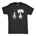 Mens I Think You're Overreacting T Shirt Funny Science Experiment Lab Nerdy Unisex T-shirt, Sweatshirt, Hoodie, Long Sleeve Tee - T-Shirt, Sweatshirt, Hoodie