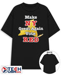 Make NY great again vote red shirt Unisex T-shirt, Sweatshirt, Hoodie, Long Sleeve Tee - T-Shirt, Sweatshirt, Hoodie