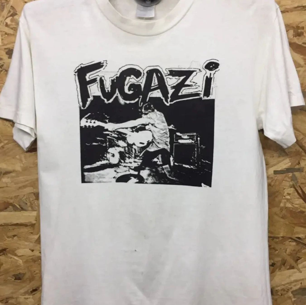 Vintage 80s Original Fugazi Band T shirt, Music Style Shirt Unisex Cotton Unisex T-shirt, Sweatshirt, Hoodie, Long Sleeve Tee - T-Shirt, Sweatshirt, Hoodie