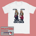 White Chick Erika Kirk Are Druski Kirk Movie Parody shirt Unisex T-shirt, Sweatshirt, Hoodie, Long Sleeve Tee - T-Shirt, Sweatshirt, Hoodie