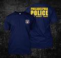 philadelphia Police -  Custom front and back tee Unisex T-shirt, Sweatshirt, Hoodie, Long Sleeve Tee - T-Shirt, Sweatshirt, Hoodie