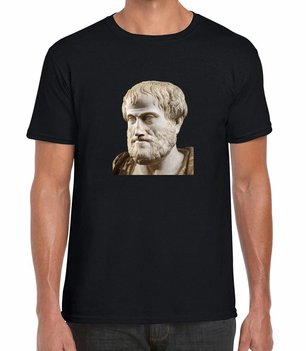 Greek Philosopher Aristotle Ancient Trendy Cotton Men's T-shirt Top Tee Casual Unisex T-shirt, Sweatshirt, Hoodie, Long Sleeve Tee - T-Shirt, Sweatshirt, Hoodie