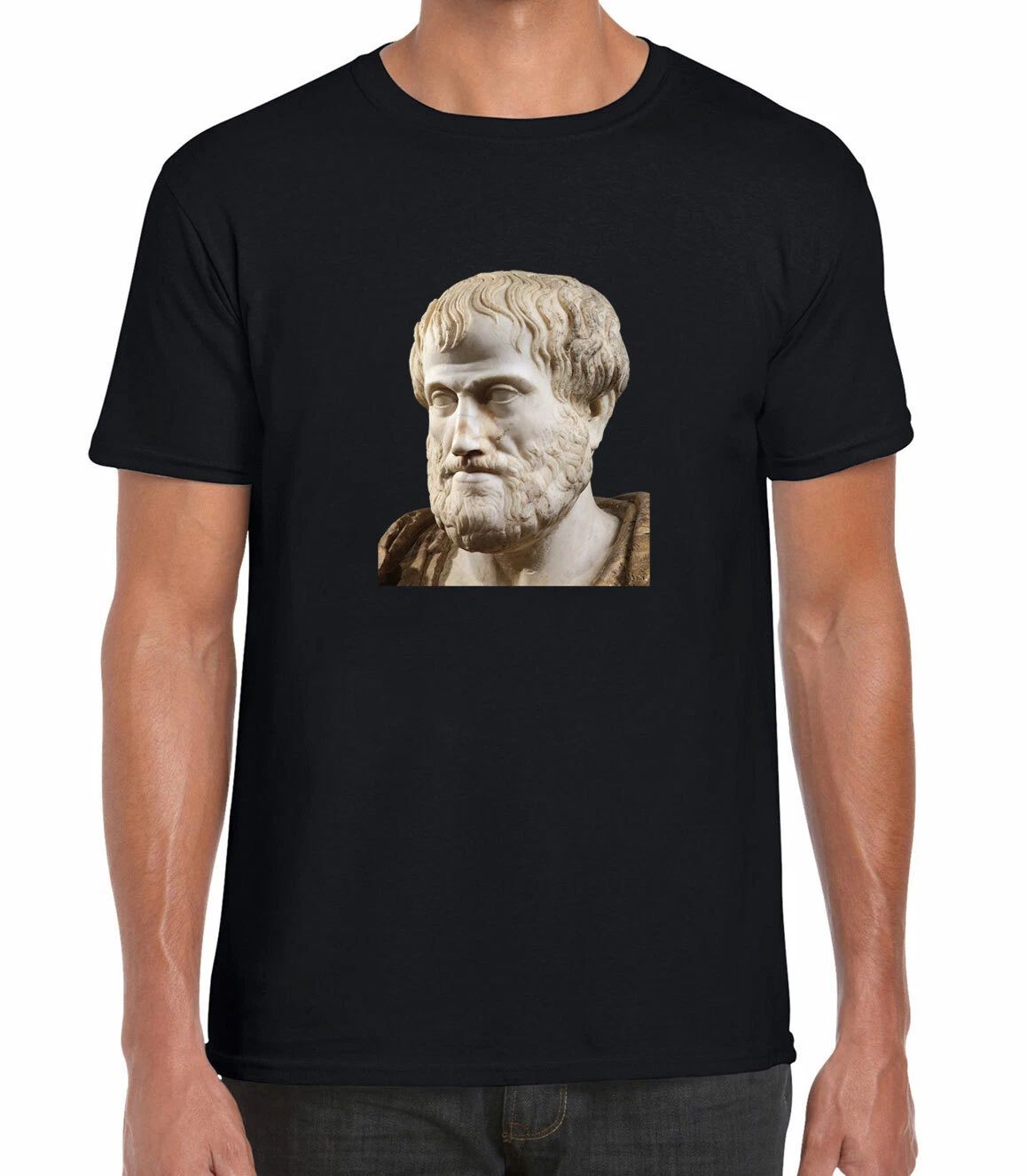 Greek Philosopher Aristotle Ancient Trendy Cotton Men's T-shirt Top Tee Casual Unisex T-shirt, Sweatshirt, Hoodie, Long Sleeve Tee - T-Shirt, Sweatshirt, Hoodie