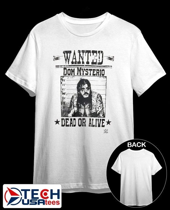 Wanted Dominik Mysterio dead or alive shirt Unisex T-shirt, Sweatshirt, Hoodie, Long Sleeve Tee - T-Shirt, Sweatshirt, Hoodie