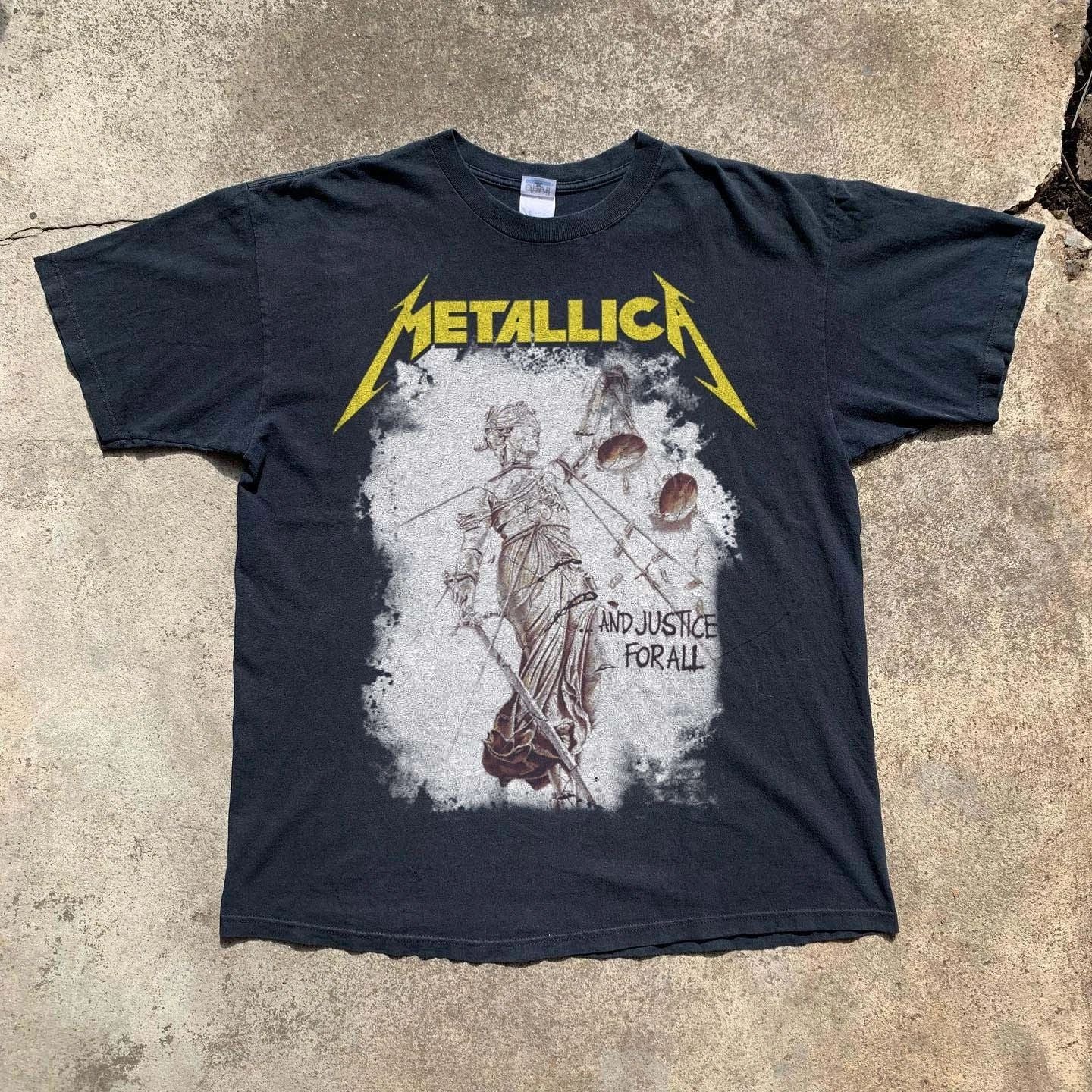 Metallica ...And Justice for All Rock Band Black Unisex T-shirt Size S-5XL Unisex T-shirt, Sweatshirt, Hoodie, Long Sleeve Tee - T-Shirt, Sweatshirt, Hoodie