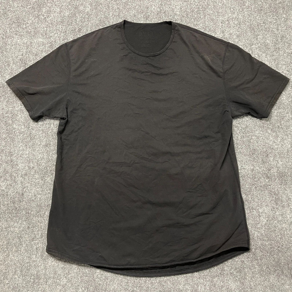 BYLT Premium Basics T Shirt Men 2XL Black Cotton Casual All Day Comfort Workwear Unisex T-shirt, Sweatshirt, Hoodie, Long Sleeve Tee - T-Shirt, Sweatshirt, Hoodie