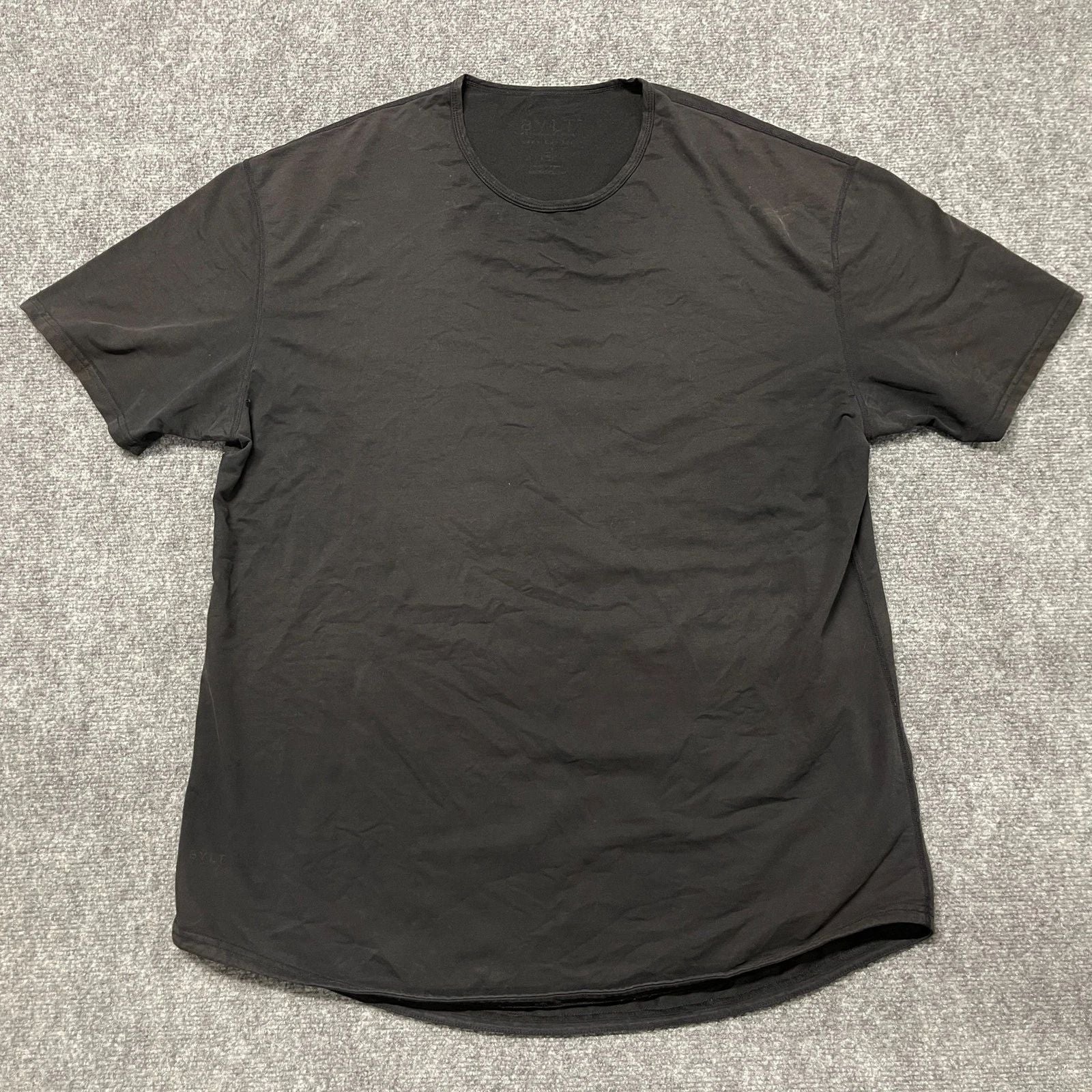 BYLT Premium Basics T Shirt Men 2XL Black Cotton Casual All Day Comfort Workwear Unisex T-shirt, Sweatshirt, Hoodie, Long Sleeve Tee - T-Shirt, Sweatshirt, Hoodie
