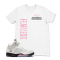 Fearless Sneaker Tees Shirt To Match Retro 5 Soft Pink AJ5 Unisex T-shirt, Sweatshirt, Hoodie, Long Sleeve Tee - T-Shirt, Sweatshirt, Hoodie
