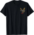 Make No Peace with Evil Archangel Michael Design 2 Sides T-Shirt S-5XL Unisex T-shirt, Sweatshirt, Hoodie, Long Sleeve Tee - T-Shirt, Sweatshirt, Hoodie