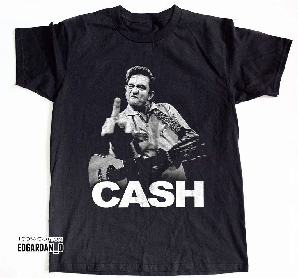 Johnny Cash Singer Black Unisex Heavy Cotton T-shirt Size S-5XL Unisex T-shirt, Sweatshirt, Hoodie, Long Sleeve Tee - T-Shirt, Sweatshirt, Hoodie