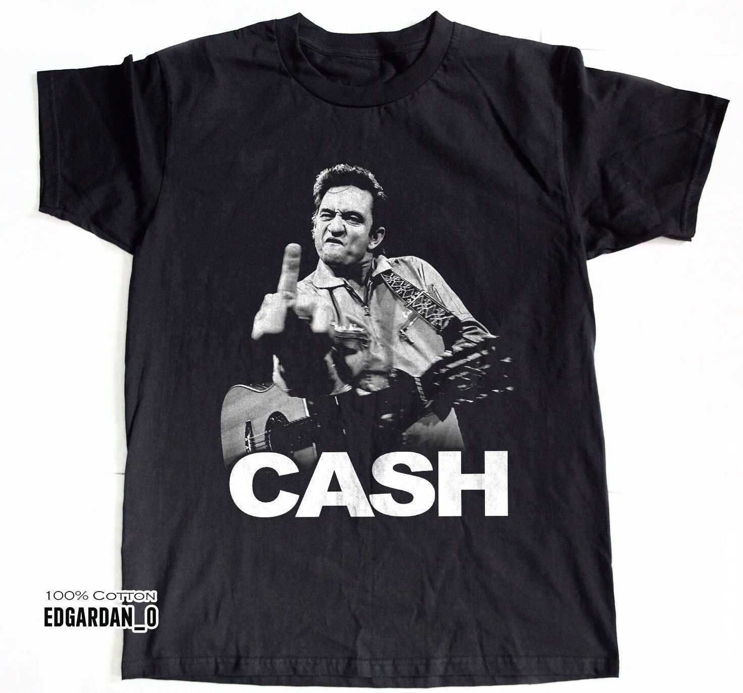 Johnny Cash Singer Black Unisex Heavy Cotton T-shirt Size S-5XL Unisex T-shirt, Sweatshirt, Hoodie, Long Sleeve Tee - T-Shirt, Sweatshirt, Hoodie