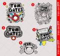 Tom Gates World Book Day DTF Iron On Heat Transfers Kids Unisex T shirt Unisex T-shirt, Sweatshirt, Hoodie, Long Sleeve Tee - T-Shirt, Sweatshirt, Hoodie