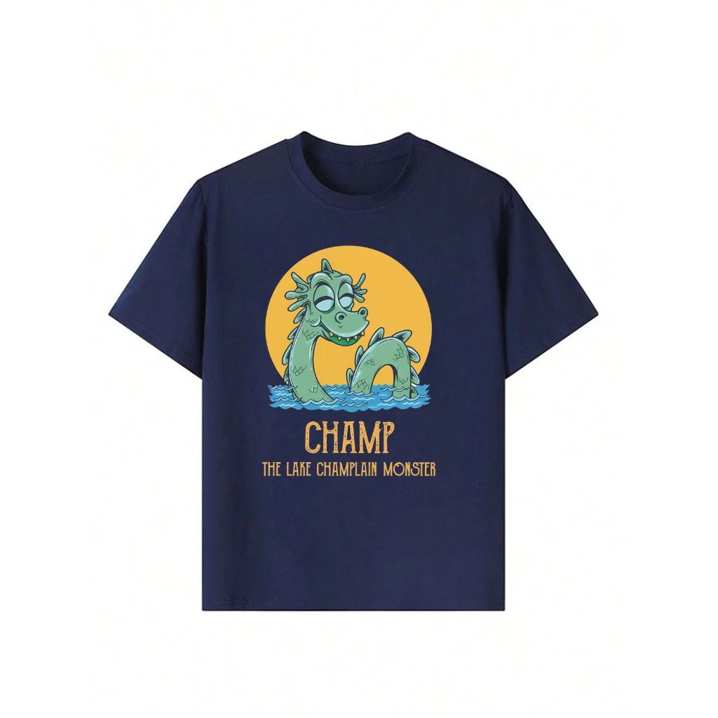 Champ Lake Champlain Monster Cryptozoology Unisex T-Shirt Unisex T-shirt, Sweatshirt, Hoodie, Long Sleeve Tee - T-Shirt, Sweatshirt, Hoodie