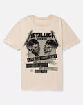Metallica Live in Concert Tour 1992 Sand Color Tee, Sizes S-5XL Unisex T-shirt, Sweatshirt, Hoodie, Long Sleeve Tee - T-Shirt, Sweatshirt, Hoodie