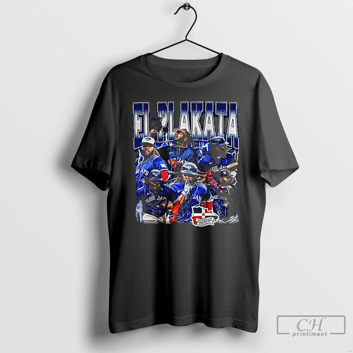 Classic El Plakata Vladimir Guerrero Jr Toronto Blue Jays Toronto Blue Jays Baseball T Shirts - T-Shirt, Sweatshirt, Hoodie