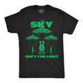Mens Funny T Shirts The Sky Isnt The Limit Sarcastic Alien Graphic Novelty Tee Unisex T-shirt, Sweatshirt, Hoodie, Long Sleeve Tee - T-Shirt, Sweatshirt, Hoodie
