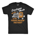 Mens Funny T Shirts Employee of The Month At The Fudge Packin Factory Sarcastic Unisex T-shirt, Sweatshirt, Hoodie, Long Sleeve Tee - T-Shirt, Sweatshirt, Hoodie