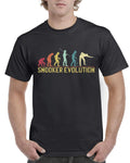 Birthday Gifts For Dad Evolution Of Snooker T Shirt 147 Break Mens TShirt DaddY Unisex T-shirt, Sweatshirt, Hoodie, Long Sleeve Tee - T-Shirt, Sweatshirt, Hoodie