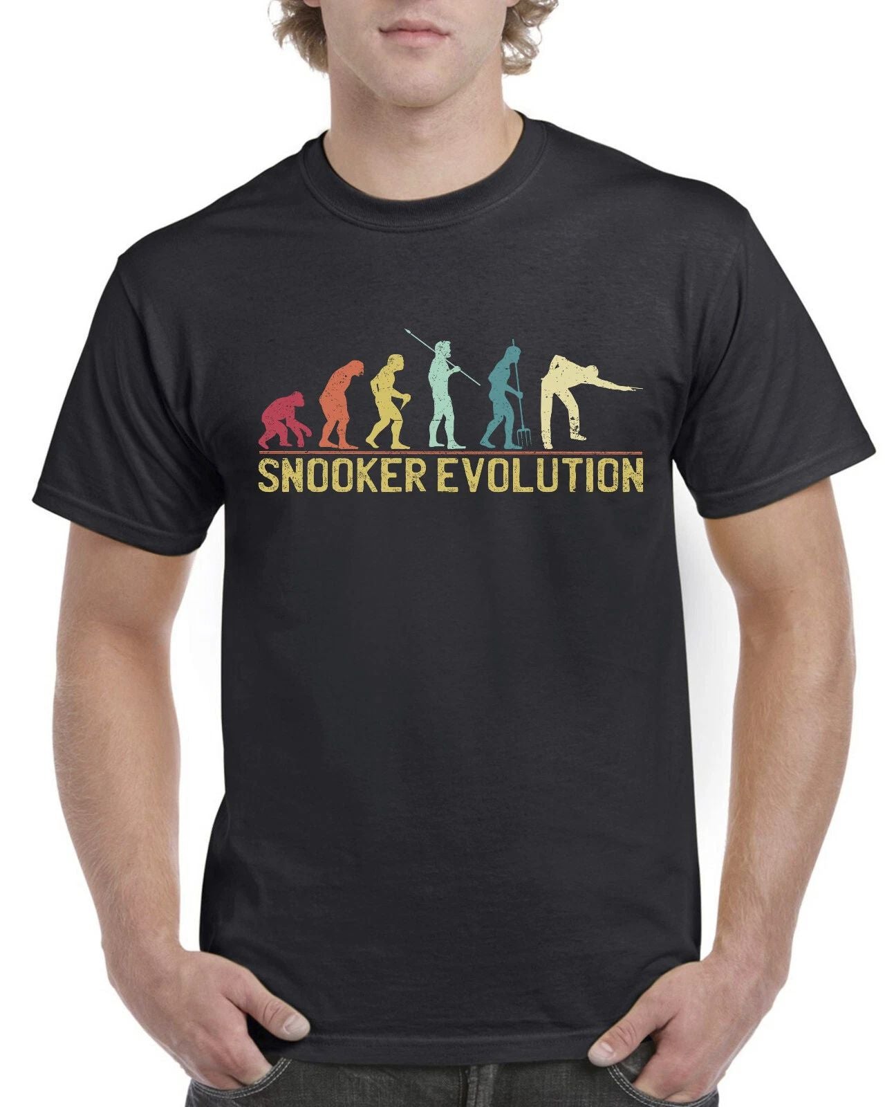 Birthday Gifts For Dad Evolution Of Snooker T Shirt 147 Break Mens TShirt DaddY Unisex T-shirt, Sweatshirt, Hoodie, Long Sleeve Tee - T-Shirt, Sweatshirt, Hoodie
