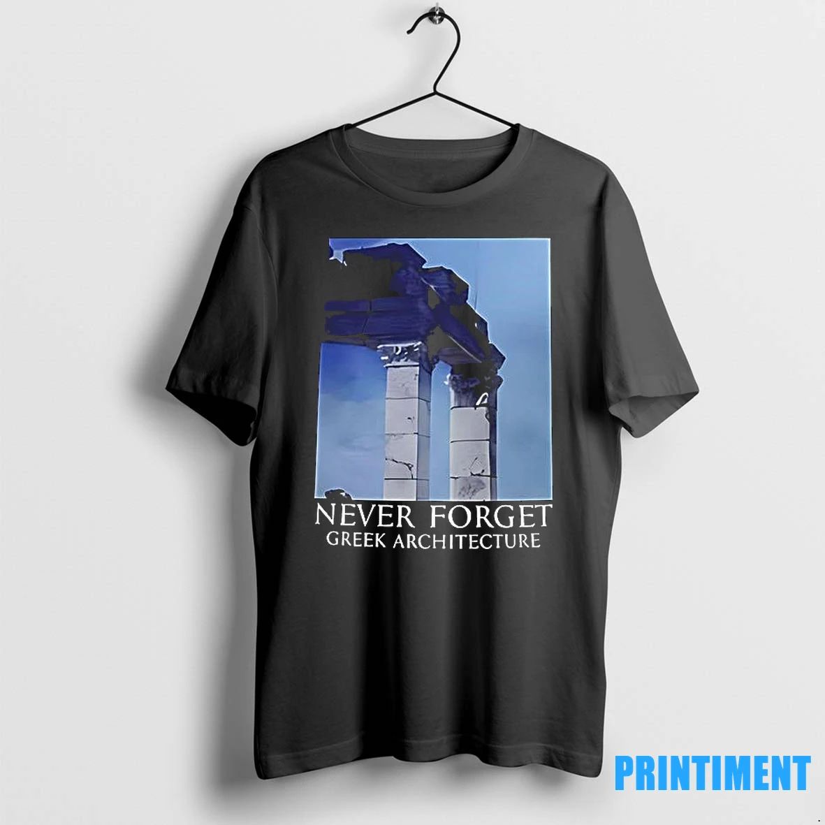 Never Forget Greek Architecture Vintage Tshirts Sweater Unisex T-shirt, Sweatshirt, Hoodie, Long Sleeve Tee - T-Shirt, Sweatshirt, Hoodie