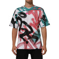 DOLCE & GABBANA T-shirt White Graffiti Crew Neck Short Sleeves s. Tag M 1050usd Unisex T-shirt, Sweatshirt, Hoodie, Long Sleeve Tee - T-Shirt, Sweatshirt, Hoodie