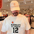 Mark Shapiro McDonalds All American 12 Shirt Unisex T-shirt, Sweatshirt, Hoodie, Long Sleeve Tee - T-Shirt, Sweatshirt, Hoodie