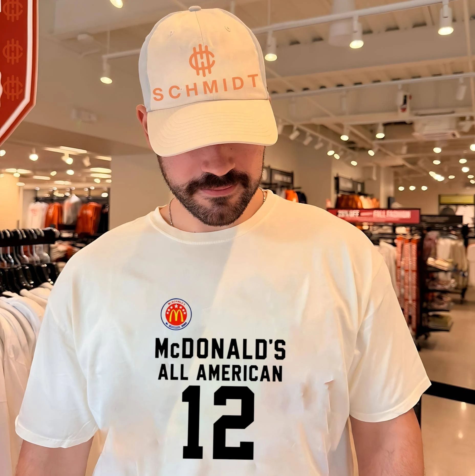 Mark Shapiro McDonalds All American 12 Shirt Unisex T-shirt, Sweatshirt, Hoodie, Long Sleeve Tee - T-Shirt, Sweatshirt, Hoodie