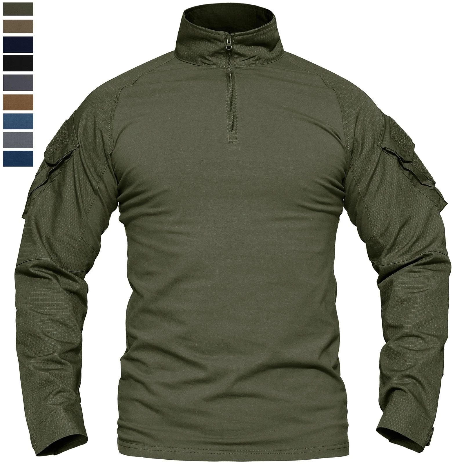 Men's Hiking T-Shirts 1/4 Zip Pullover Casual Shirts Long Sleeve Field Work Tops Unisex T-shirt, Sweatshirt, Hoodie, Long Sleeve Tee - T-Shirt, Sweatshirt, Hoodie