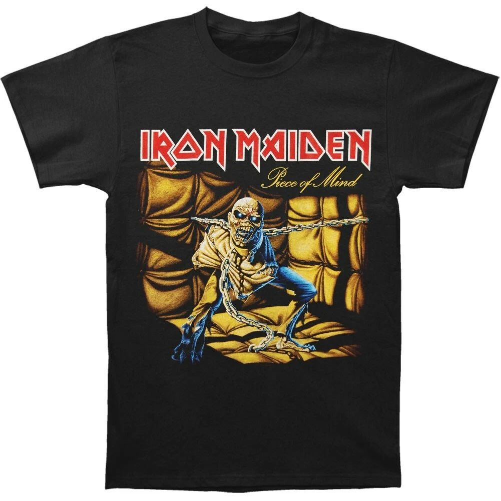 ** Iron Maiden Piece of Mind T-shirt Official ** Unisex T-shirt, Sweatshirt, Hoodie, Long Sleeve Tee - T-Shirt, Sweatshirt, Hoodie