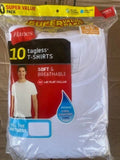 (10pk.) Hanes Men's Comfort Soft Crewneck,White,Medium (8909)-BUY MORE & SAVE!!! Unisex T-shirt, Sweatshirt, Hoodie, Long Sleeve Tee - T-Shirt, Sweatshirt, Hoodie