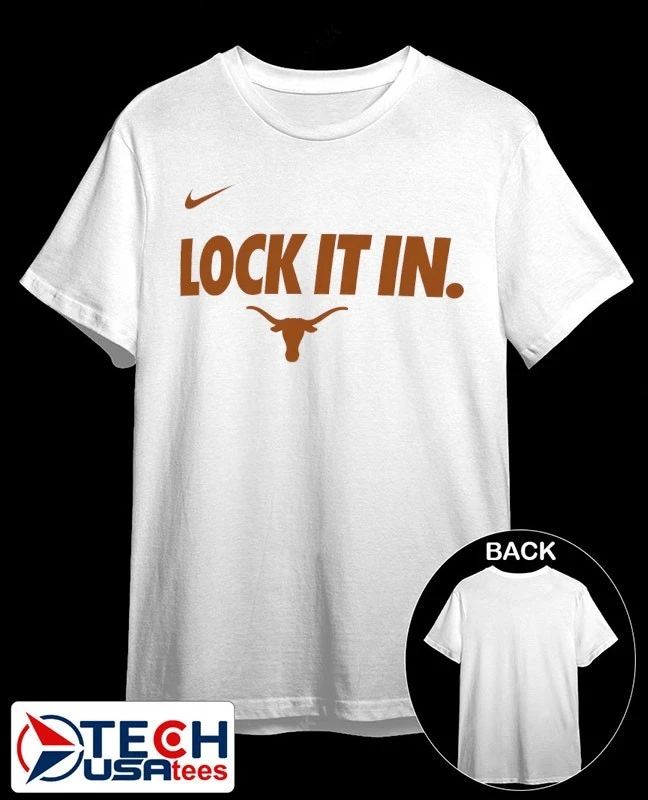 Lock it in Texas Longhorns 2026 On-Court Bench shirt Unisex T-shirt, Sweatshirt, Hoodie, Long Sleeve Tee - T-Shirt, Sweatshirt, Hoodie