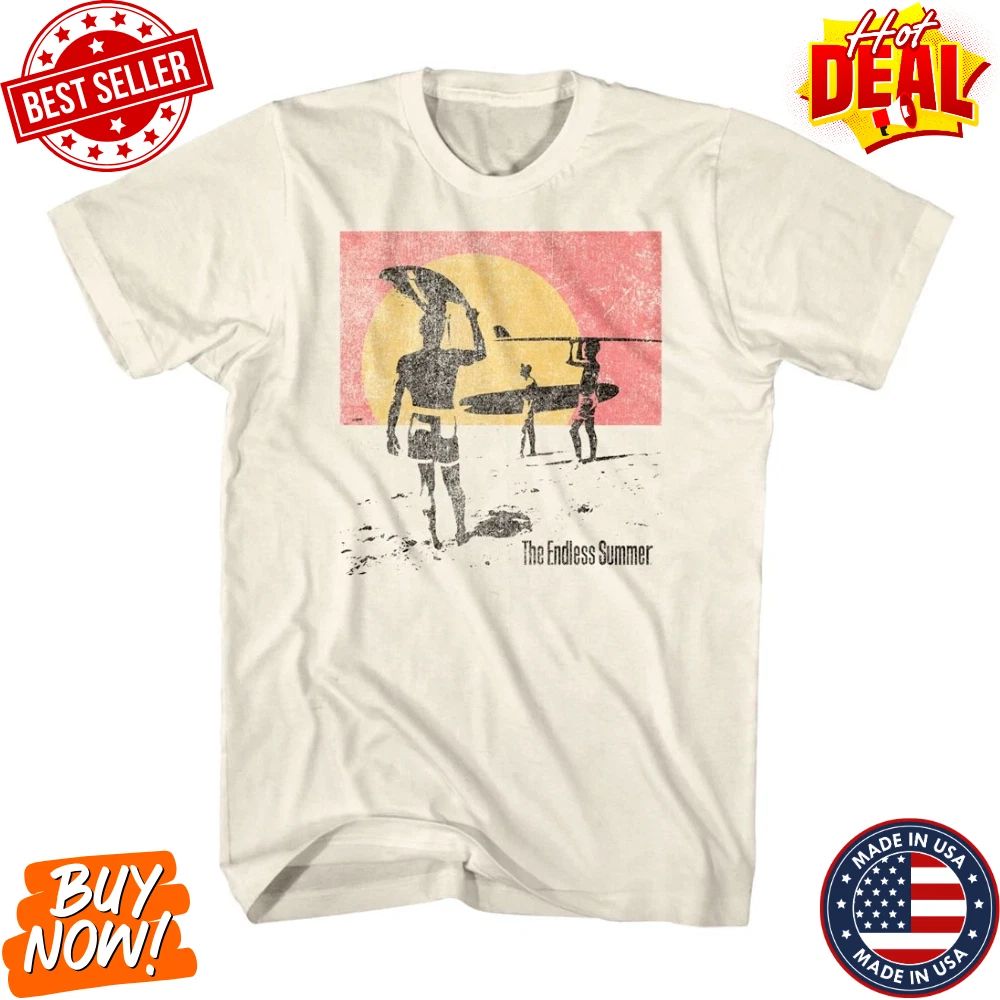 Endless Summer Inspired Vintage Surf Movie  T-Shirt Retro Beach Style Graphic T Unisex T-shirt, Sweatshirt, Hoodie, Long Sleeve Tee - T-Shirt, Sweatshirt, Hoodie
