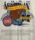 Michigan Basketball Capital of the World 1989 Detroit Pistons vs Michigan Wolverines shirt - T-Shirt, Sweatshirt, Hoodie