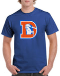 Broncos T-Shirt Denver Football Old Classic Throwback D Retro GDB02 Unisex T-shirt, Sweatshirt, Hoodie, Long Sleeve Tee - T-Shirt, Sweatshirt, Hoodie