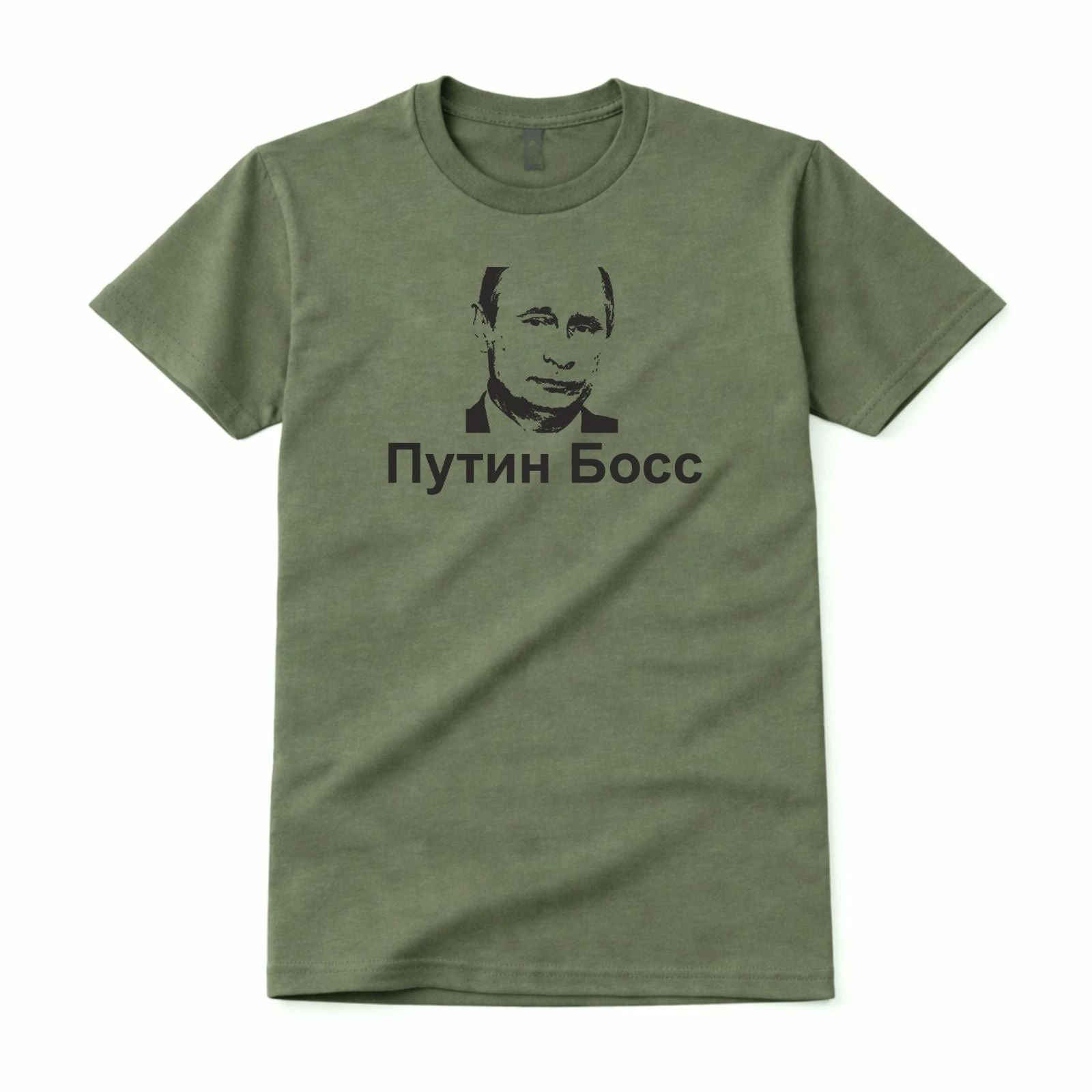 Putin The Boss T Shirt Funny Russian Political Novelty Graphic Tee Mens UK Unisex T-shirt, Sweatshirt, Hoodie, Long Sleeve Tee - T-Shirt, Sweatshirt, Hoodie