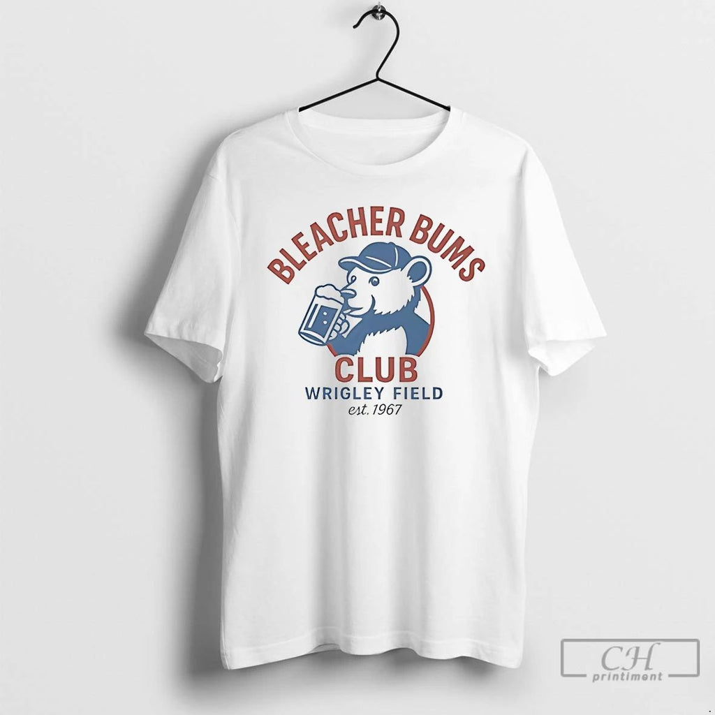 Classic Chicago Cubs Bleacher Bums Club Wrigley Field Est 1967 T Shirts Unisex T-shirt, Sweatshirt, Hoodie, Long Sleeve Tee - T-Shirt, Sweatshirt, Hoodie