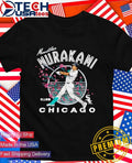 Munetaka Murakami Chicago White Sox MLB Blossom caricature shirt Unisex T-shirt, Sweatshirt, Hoodie, Long Sleeve Tee - T-Shirt, Sweatshirt, Hoodie