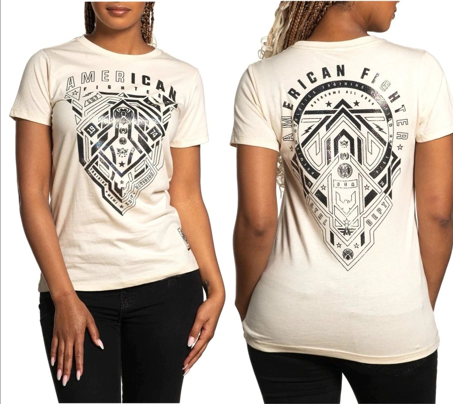 American Fighter Women's T-Shirt IRVINE Athletic Biker MMA Unisex T-shirt, Sweatshirt, Hoodie, Long Sleeve Tee - T-Shirt, Sweatshirt, Hoodie