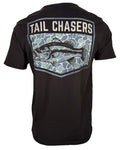 Tail Chasers Club Mens T-shirt Bass Camo Unisex T-shirt, Sweatshirt, Hoodie, Long Sleeve Tee - T-Shirt, Sweatshirt, Hoodie